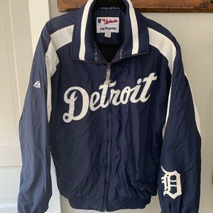 Detroit Tigers Jacket, Mens Size Large